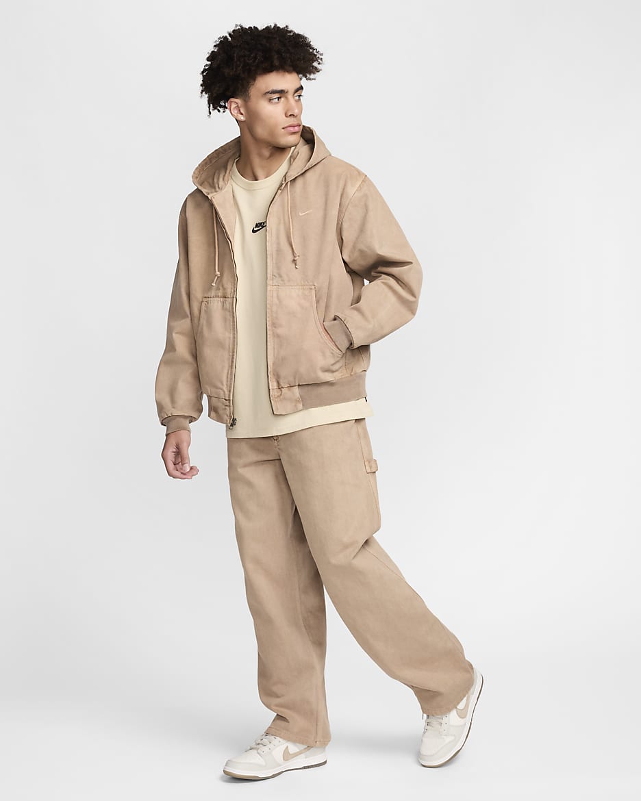 Beige nike jacket on sale